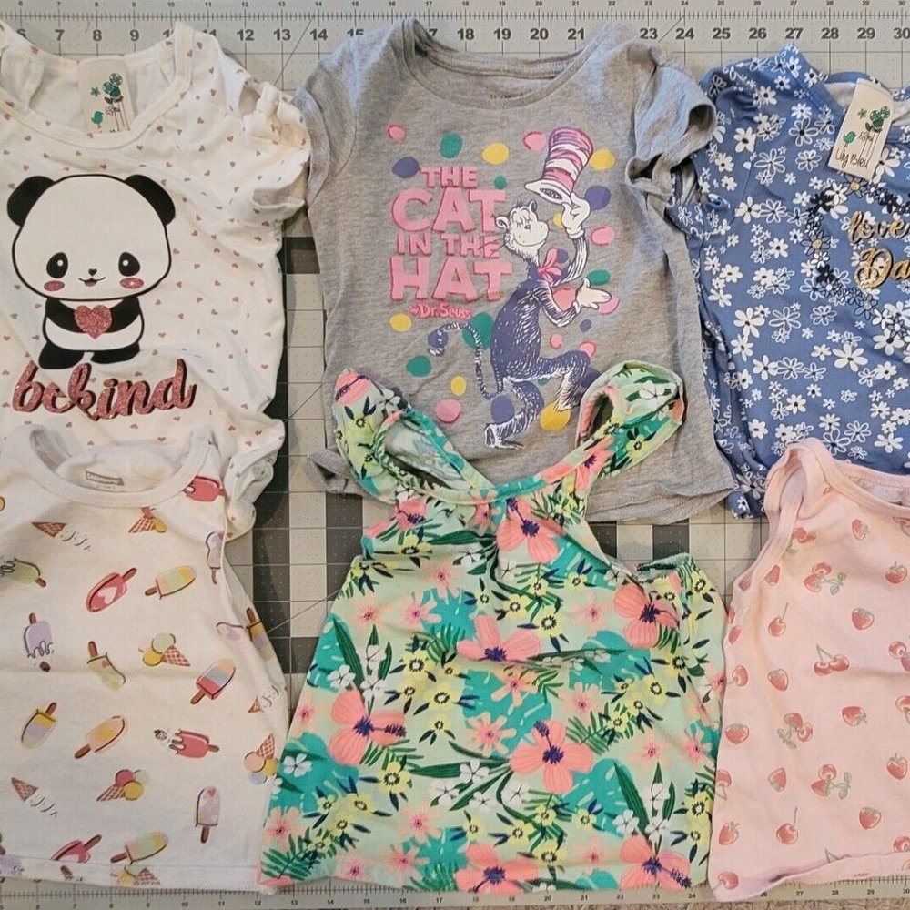 Lot Of 3t girls Shirts Dress